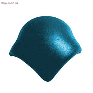 Браас Франкфуртская вальмовая черепица с зажимами (3шт) синий - С-000116130 Браас Франкфуртская вальмовая черепица с зажимами (3шт) синий - С-000116130