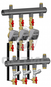 Модуль коллекторный этажного узла учета тепловой энергии с ручной балансировкой МКТ100-4000(5000) РБ СОТИС-Unit - МКТ100-5007-20 РБ (ТА) Модуль коллекторный этажного узла учета тепловой энергии с ручной балансировкой МКТ100-4000(5000) РБ СОТИС-Unit - МКТ100-5007-20 РБ (ТА)