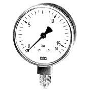 Манометр 111.10.63 Дк63 1,0МПа М12х1,5 Wika 7130651 Манометр 111.10.63 Дк63 1,0МПа М12х1,5 Wika 7130651