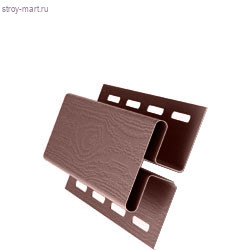 Н-профиль соединительный GL коричневый 3м (24 шт./уп.) - С-000085297 Н-профиль соединительный GL коричневый 3м (24 шт./уп.) - С-000085297