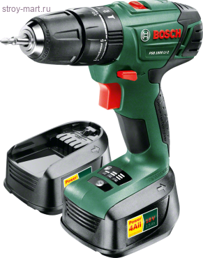 Аккумуляторная ударная дрель-шуруповерт Bosch PSB 1800 LI-2 06039A3321 Аккумуляторная ударная дрель-шуруповерт Bosch PSB 1800 LI-2 06039A3321