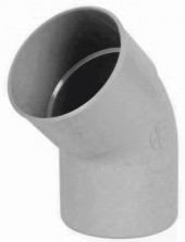 Отвод 87 градусов 2-х муфтовый Nicoll d=80mm, серый, CR88GT - С-000116777