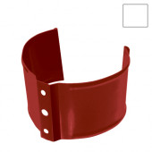 Grandline, Кронштейн трубы на кирпич, 100 мм, RAL 9003 - С-000078998 Grandline, Кронштейн трубы на кирпич, 100 мм, RAL 9003 - С-000078998