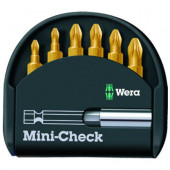 Набор бит Mini-Check TiN PZ 056287 - WE-056287 Набор бит Mini-Check TiN PZ 056287 - WE-056287