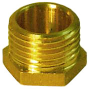 Заглушка латунь Ду 15 НР Faro STC 5692 - 4606034007525 Заглушка латунь Ду 15 НР Faro STC 5692 - 4606034007525