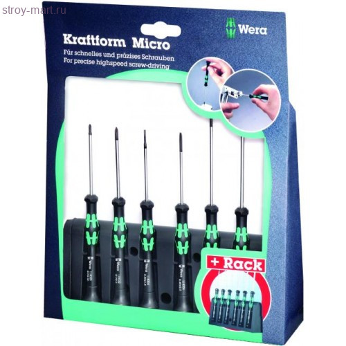 2035/6 A Набор отверток для электроники 118150 - WE-118150