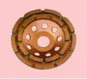 Чашка алмазная шлифовальная,ф180х22.2мм,двурядный - 07180-S Чашка алмазная шлифовальная,ф180х22.2мм,двурядный - 07180-S