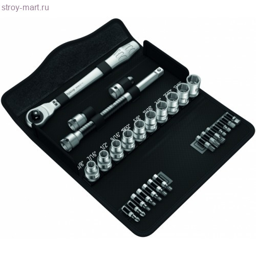 8100 SC 11 Набор насадок с трещоткой Zyklop Metal Switch, с рычагом переключения, 1/2 - WE-004081 8100 SC 11 Набор насадок с трещоткой Zyklop Metal Switch, с рычагом переключения, 1/2 - WE-004081