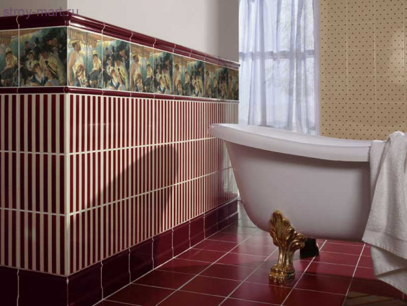 London Burdeos Бордюр 5х20 40шт London Burdeos Бордюр 5х20 40шт