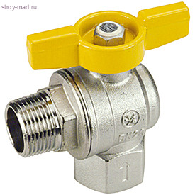 Кран шаровой латунь угловой газ R781 Ду 15 ВР/НР полный проход бабочка Giacomini R781X003 Кран шаровой латунь угловой газ R781 Ду 15 ВР/НР полный проход бабочка Giacomini R781X003