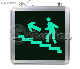 Световой указатель, MBD-200/55 Е27 (вверх-лево) Световой указатель, MBD-200/55 Е27 (вверх-лево)