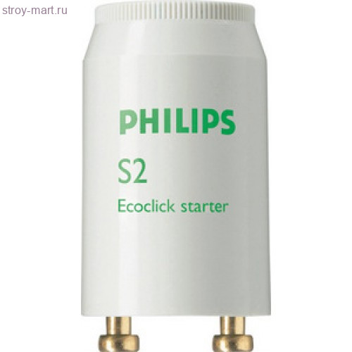 Стартер S2 4-22W SER 220-240В EUR/12X25 Philips 928390720230 / 871150069750933 - С-000122264