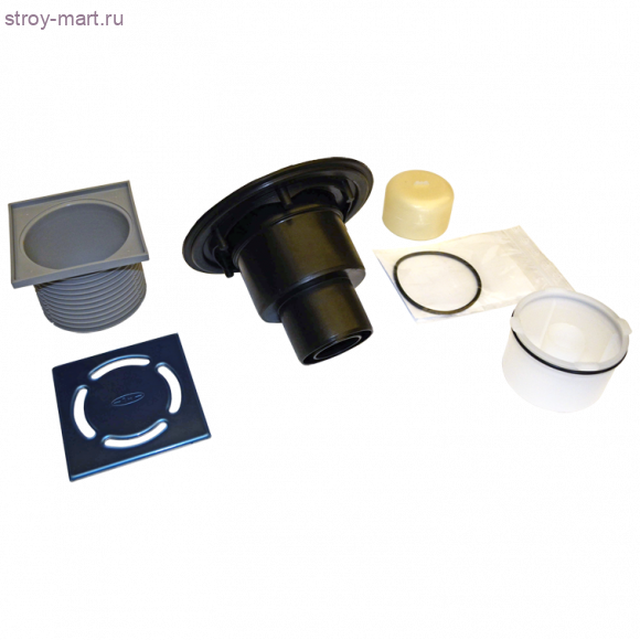 Трап вертикальный PP Ду 50/100 с решеткой из нерж стали с сифоном Primus HL 310NPR Трап вертикальный PP Ду 50/100 с решеткой из нерж стали с сифоном Primus HL 310NPR