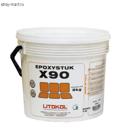 Затирка эпоксидная Epoxystuk X90 C.00 белая 5 кг - С-000022494 Затирка эпоксидная Epoxystuk X90 C.00 белая 5 кг - С-000022494