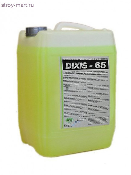 Антифриз DIXIS-65 10л канистра - 4606034003237 Антифриз DIXIS-65 10л канистра - 4606034003237