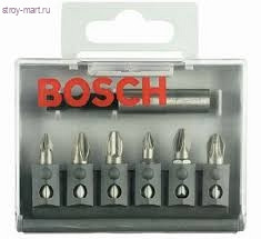 6 БИТ 25ММ S/PH/PZ XH + УНИВЕР. ДЕРЖ. - 2607001935 6 БИТ 25ММ S/PH/PZ XH + УНИВЕР. ДЕРЖ. - 2607001935