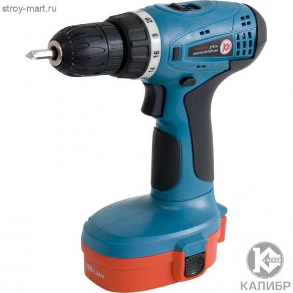 Акк. дрель NEW "Калибр ДА-518/2+" Акк. дрель NEW "Калибр ДА-518/2+"