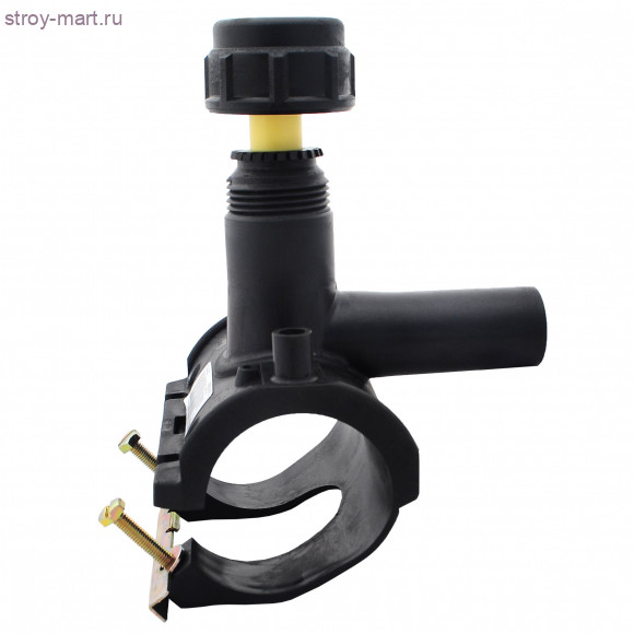 Седелка ПЭ SDR11 для врезки под давлением Дн 63х32 с ответ частью эл/св - 027-3427 Седелка ПЭ SDR11 для врезки под давлением Дн 63х32 с ответ частью эл/св - 027-3427