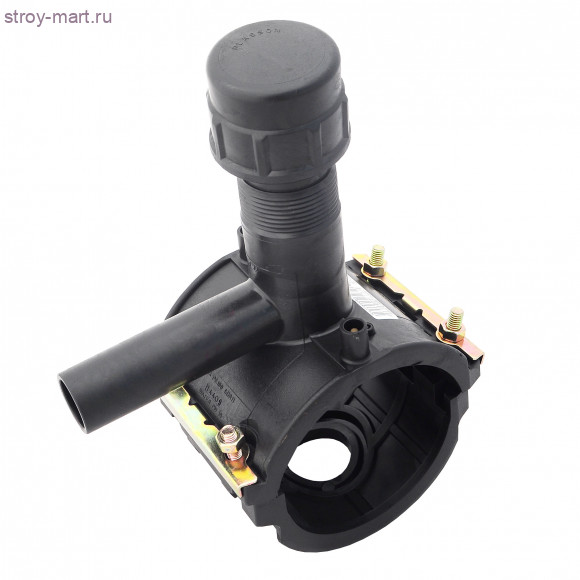 Седелка ПЭ SDR11 для врезки под давлением Дн 63х32 с ответ частью эл/св - 027-3427 Седелка ПЭ SDR11 для врезки под давлением Дн 63х32 с ответ частью эл/св - 027-3427