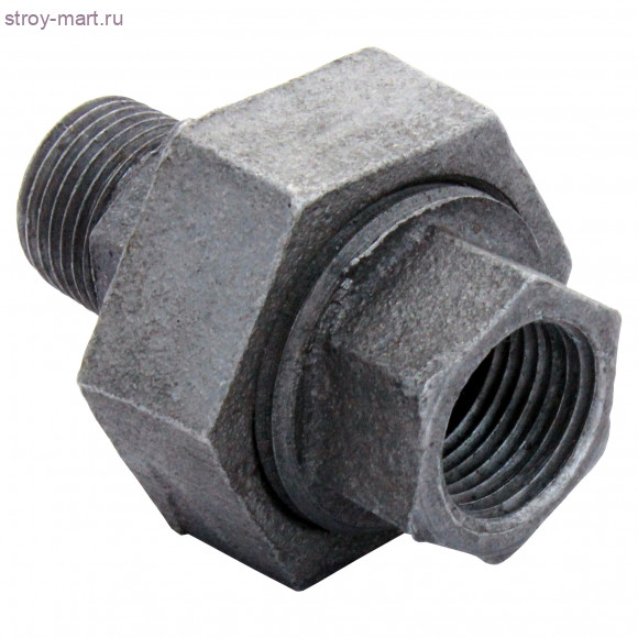 Соединитель чугун американка Ду 15 ВР/НР Fittex - 027-1527