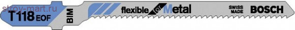 Пилки д\лобзика 5шт,Т118EOF,BIM,57\1.5мм,рез-4мм,крив\пропил - 2.608.634.237 Пилки д\лобзика 5шт,Т118EOF,BIM,57\1.5мм,рез-4мм,крив\пропил - 2.608.634.237