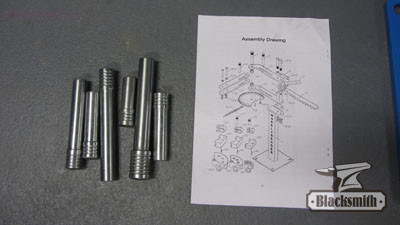 Трубогиб ручной универсальный Blacksmith MB34-50