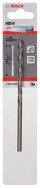 HSS-G Удлиненное сверло по металлу 4x78мм - 2608595679