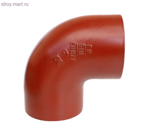 Отвод чугун Дн 150х45° б/растр SML - 027-1870 Отвод чугун Дн 150х45° б/растр SML - 027-1870