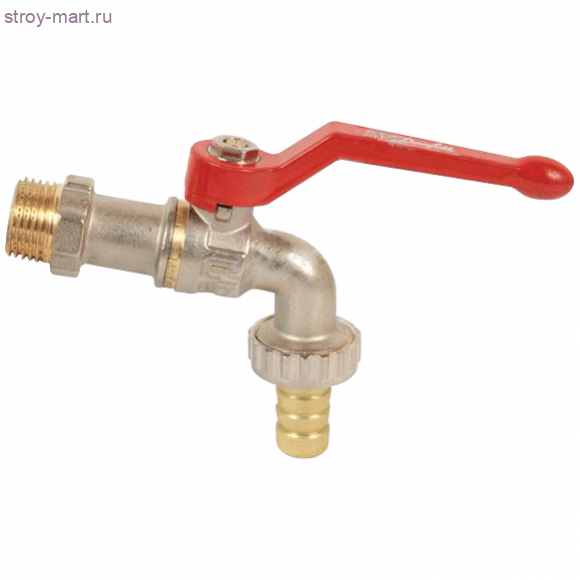 Кран водоразборн латунь BVR-С Ду 15 Ру10 НР рычаг Danfoss 065B8200