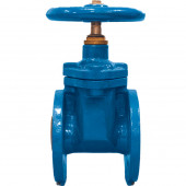 Задвижка аналог МЗВ чугун Ду 100 Ру16 фл 75C КНР - 007-0068