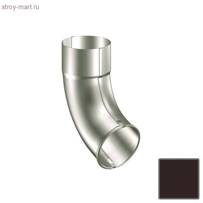 Lindab Колено выпуска трубы 90мм, (387) RAL 8019 Темно-коричневый - С-000107697 Lindab Колено выпуска трубы 90мм, (387) RAL 8019 Темно-коричневый - С-000107697