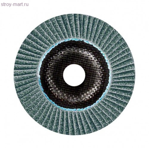 Лепестковый круг Best зерно керамический корунд Ø125 K80 прокладка из стекловолокна, угловое исполнение - 2608601480