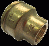 Муфта латунь переходн Ду 20х15 Faro STC 5704 - 4606034007709