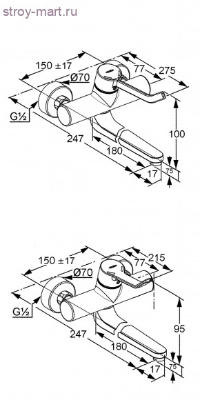 KLUDI PROVITA 335320500 KLUDI PROVITA 335320500