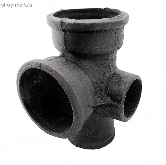 Крестовина чугун канализационн Ду 50х50 б/нап ГОСТ 6942-98 прям - 027-1838