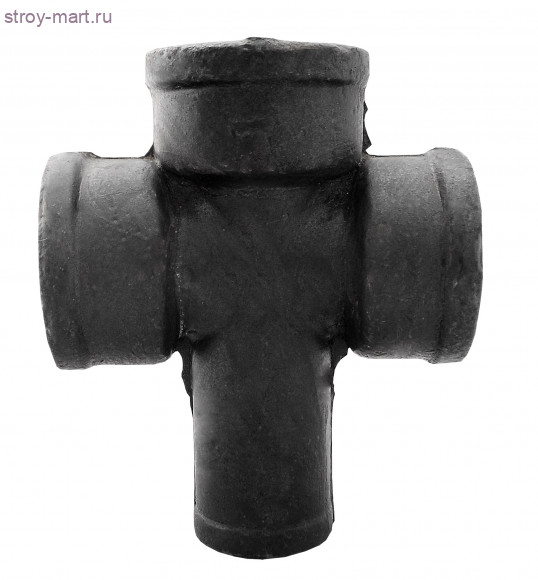 Крестовина чугун канализационн Ду 50х50 б/нап ГОСТ 6942-98 прям - 027-1838