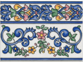 Cenefa Primavera Iris Плитка настенная 15х20