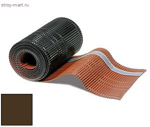 Фартук свеса 230х5000мм, алюм. коричневый - С-000115942 Фартук свеса 230х5000мм, алюм. коричневый - С-000115942