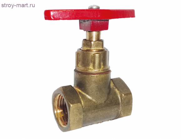 Клапан (вентиль) запорный муфтовый латунный 15Б1п Ду 50 Клапан (вентиль) запорный муфтовый латунный 15Б1п Ду 50