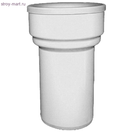 Патрубок отводящий Дн110 для унитаза прямой L=0.4 м HL 203 Патрубок отводящий Дн110 для унитаза прямой L=0.4 м HL 203