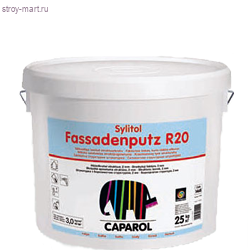 Sylitol Fassadenputz R20 25 кг, 1под.-24 меш. - С-000043250 Sylitol Fassadenputz R20 25 кг, 1под.-24 меш. - С-000043250
