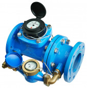 Счётчик х/в комбинированный двухкорпусной импульсный СТВК-2 ДГ Ду 100/20 Ру16 50С фл ПК Прибор - 030-0421 Счётчик х/в комбинированный двухкорпусной импульсный СТВК-2 ДГ Ду 100/20 Ру16 50С фл ПК Прибор - 030-0421