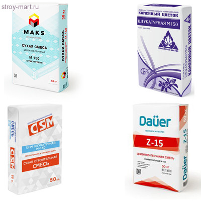 Смесь М-150 (Штукатурная) 50 кг (40 шт/под) - С-000014275 Смесь М-150 (Штукатурная) 50 кг (40 шт/под) - С-000014275