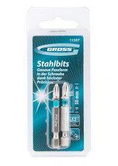 Набор бит РН2х50, сталь S2, 2шт / Gross 11357 - С-000101255 Набор бит РН2х50, сталь S2, 2шт / Gross 11357 - С-000101255