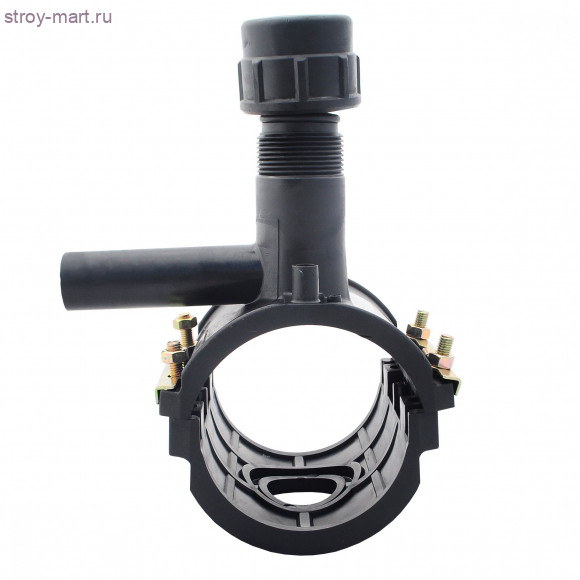 Седелка ПЭ SDR11 для врезки под давлением Дн 90х32 с ответ частью эл/св - 027-3428 Седелка ПЭ SDR11 для врезки под давлением Дн 90х32 с ответ частью эл/св - 027-3428