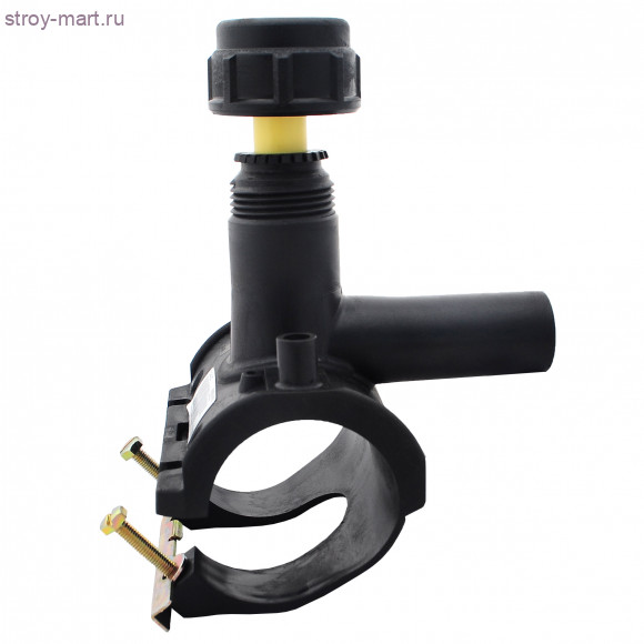 Седелка ПЭ SDR11 для врезки под давлением Дн 90х32 с ответ частью эл/св - 027-3428 Седелка ПЭ SDR11 для врезки под давлением Дн 90х32 с ответ частью эл/св - 027-3428