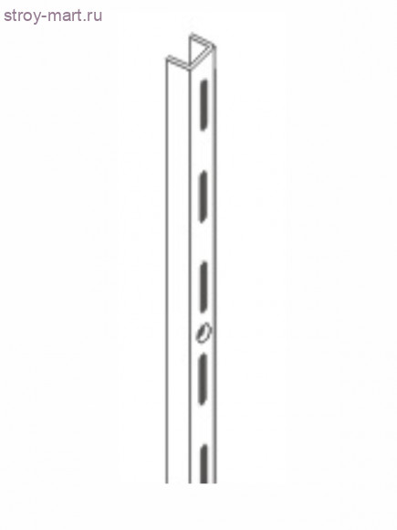 Стойка однорядная 495 мм «Белая» Стойка однорядная 495 мм «Белая»