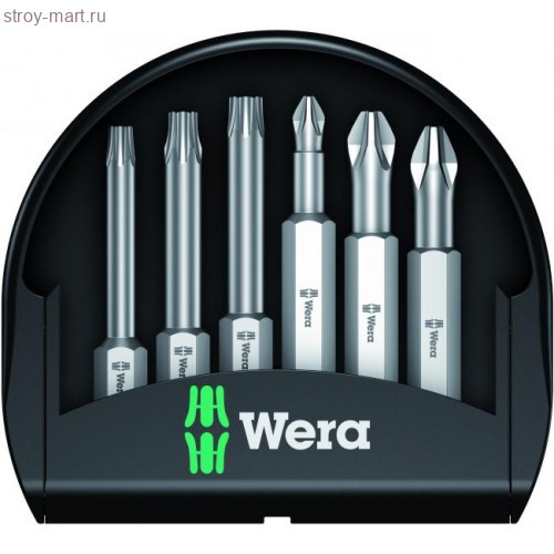 Набор бит Mini-Check Phillips, Pozidriv, torx®, 50 mm 056473 - WE-056473 Набор бит Mini-Check Phillips, Pozidriv, torx®, 50 mm 056473 - WE-056473
