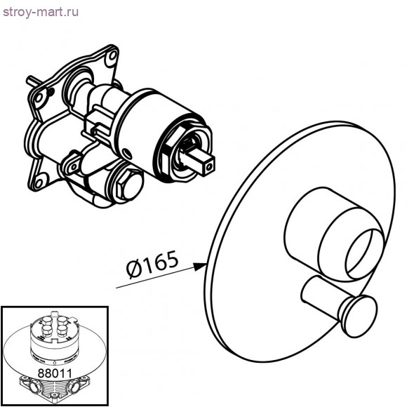 KLUDI PROVITA 336500500 KLUDI PROVITA 336500500