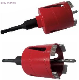 Сверла алмазные сегментные с переходником М16-SDS+ - 311103